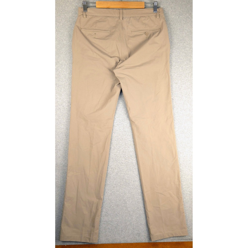 Vineyard Vines On The Go Pant Mens 30x34 Khaki Tan Performance Chino Stretch - Picture 3 of 6